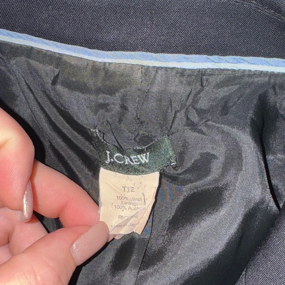 J. Crew‎ Women’s Black Wool Blazer